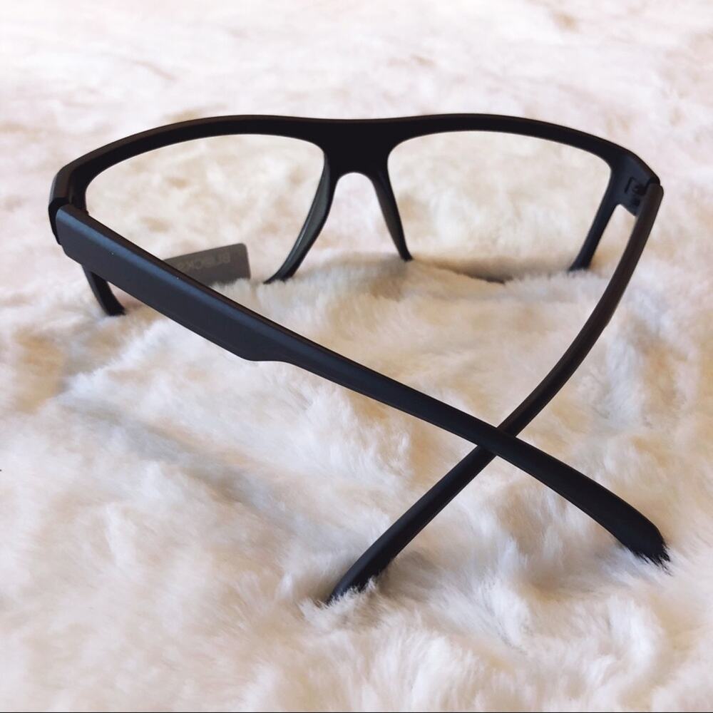 Cooper Matte Gray Computer Blue Light Glasses - Picture 8 of 9